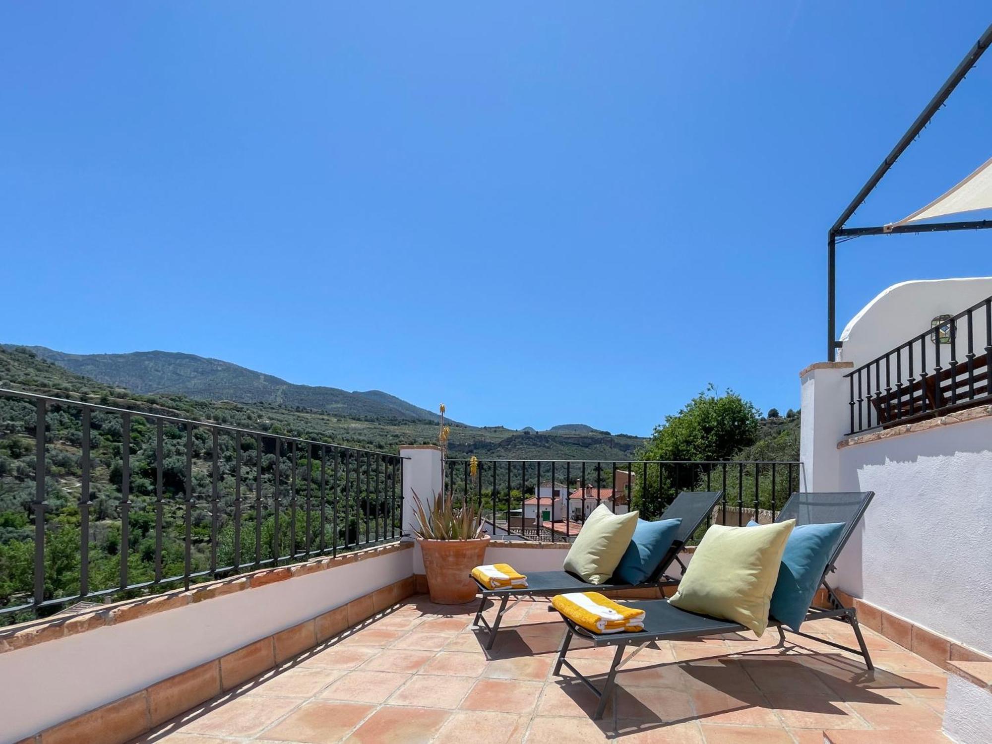 Ferienhaus Stunning Spanish White Village Private Pool Stunning Views